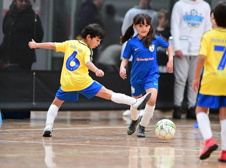 Youth futsal coaching